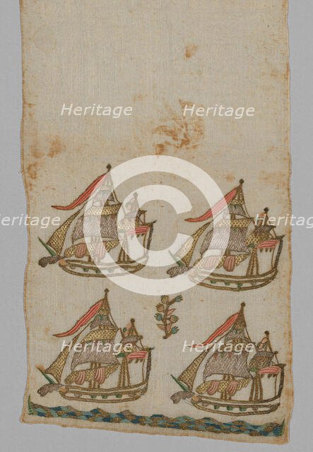 Sash, Turkey, 19th century. Creator: Unknown.