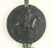 Great Seal of King John, 1203. Artist: Historic Object  