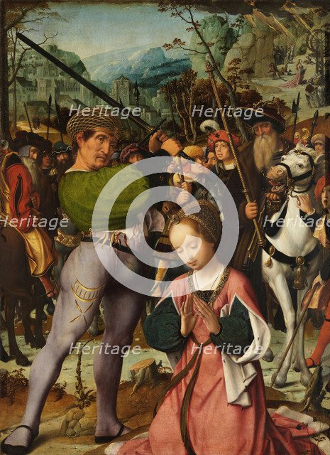 The Martyrdom of Saint Catherine, 16th century.