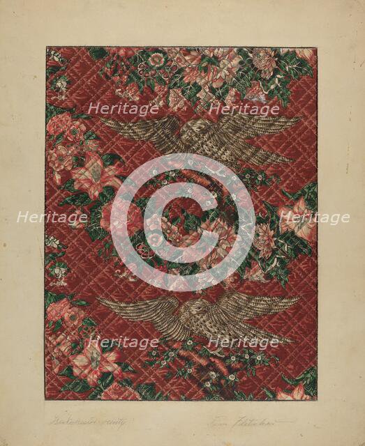 Quilt, c. 1937. Creator: Daniel Fletcher.