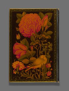 Book with lacquer covers, 18th or 19th century. Creator: Unknown.