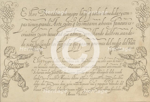 Nueva Arte a Escrivir, 1615-31., 1615-31. Creator: Unknown.