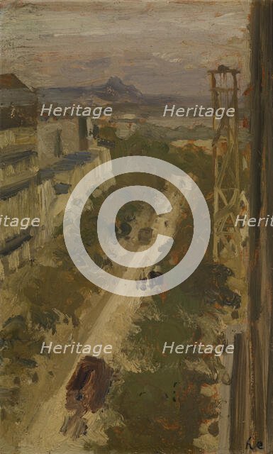 Avenue de la Motte-Picquet in Paris, 1897. Creator: Henri Evenepoel.