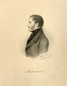 'Count Matuszewicz', 1841.  Creator: Alfred d'Orsay.