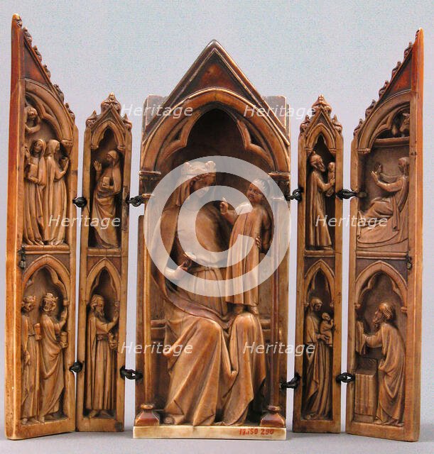 Tabernacle, French, ca. 1325. Creator: Unknown.