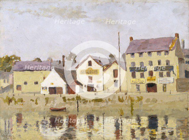 'Carmarthen Quay', 1912-1938. Artist: Benjamin Archibald Lewis