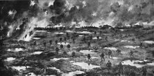 English Attack on July 31, 1917; Advance at dawn, of the infantry.., 1917. Creator: MHK Koekkoek.
