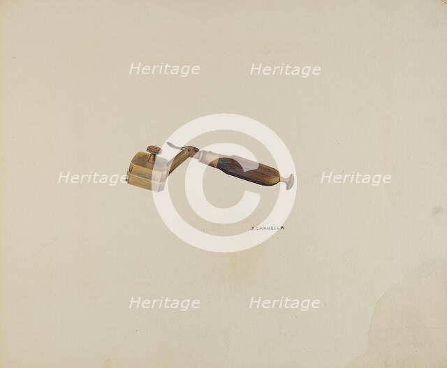 Spring Lancet, c. 1940. Creator: Joseph Cannella.