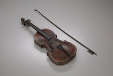 Violin played by the enslaved man Jesse Burke, 1850-1860. Creator: Unknown.