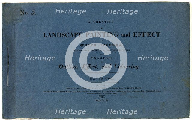 A Treatise on Landscape Painting and Effect in Water Colours: From the First Rudiments..., No. 5, 18 Creator: David Cox the elder.