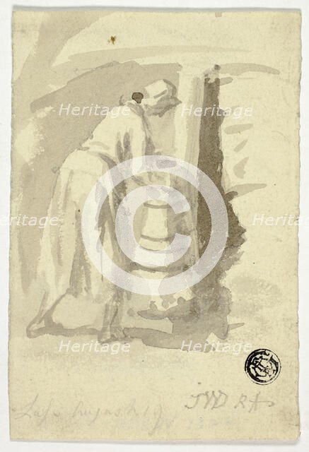 Woman Near Stove, 1819. Creator: James Ward.