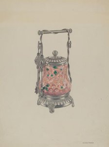 Pickle Jar, 1935/1942. Creator: Syrena Swanson.