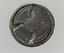 Disk Brooch, Frankish, 6th century. Creator: Unknown.