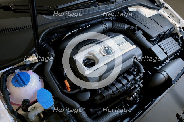 VW Golf GTI mk 6 2008. Artist: Simon Clay.