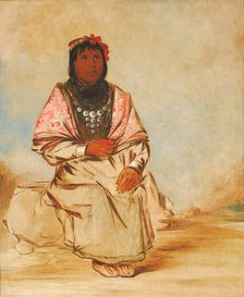 A Seminole Woman, 1838. Creator: George Catlin.
