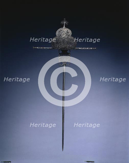 Left-Handed Dagger or "Main Gauche", c. 1650. Creator: Unknown.