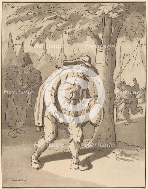 Town Crier, 1776, published 1777. Creator: Bernhard Schreuder.