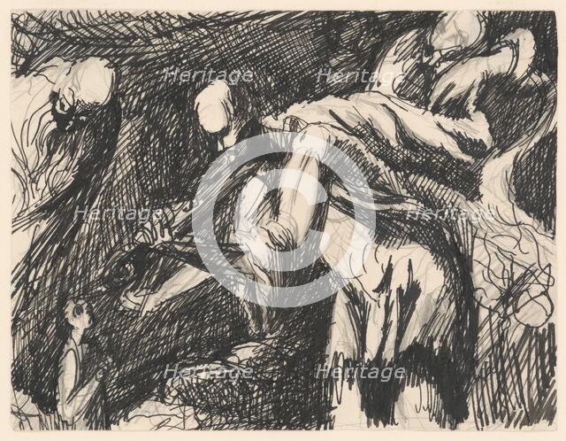 Carrying the burden, 1940-1944. Creator: Ján Novák.