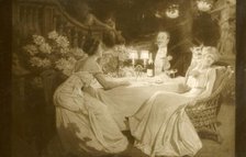 'Salon 1910. (Ludovic Alleaume) After Dinner', 1910. Creator: Unknown.