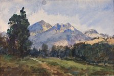 Wyoming Foot Hills, 1921. Creator: William Henry Holmes.