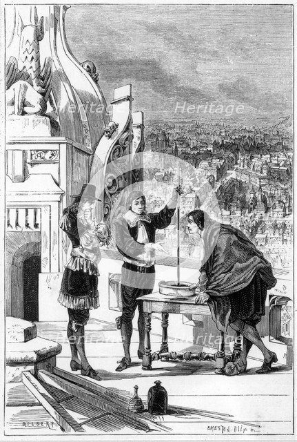 Blaise Pascal, 17th century  French mathematician, physicist and religious philosopher, 1878 Artist: Unknown