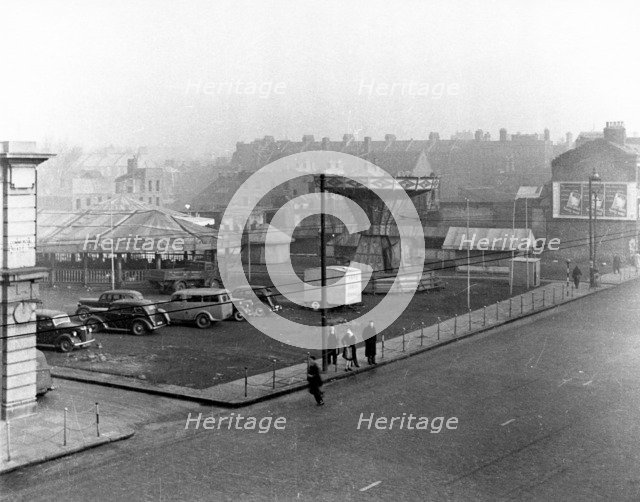 Aldgate Funfair, London, 1950s. Artist: Henry Grant