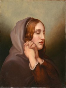 Pearl of Grief, 1855. Creator: Mary Jane Peale.