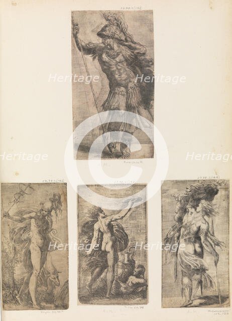 Mars, ca. 1546-52 (?). Creator: Andrea Schiavone.