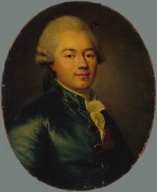Portrait of a man (around 1780), c1780. Creator: Unknown.