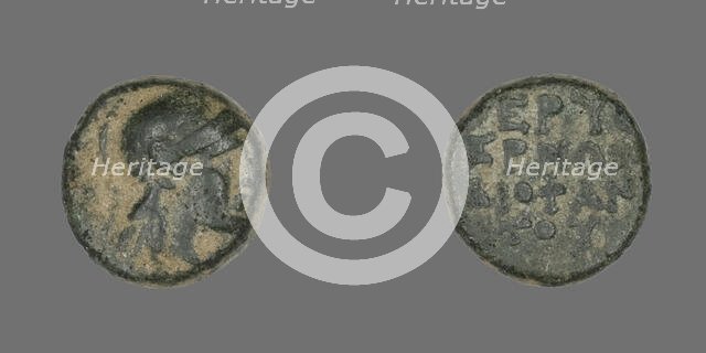 Coin Depicting the Goddess Athena, about 300-200 BCE. Creator: Unknown.