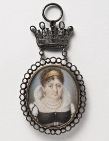Princess Sofia Albertina (1753-1829), 1817. Creator: Eric Reuterborg.