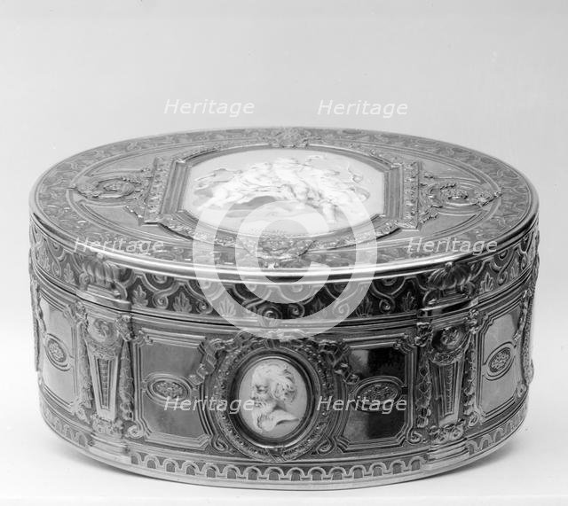 Snuffbox, ca. 1770. Creators: PMC, Philippe Ernst Schindler.