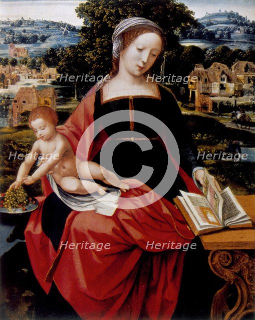 'Virgin and Child', 16th century.  Artist: Anon