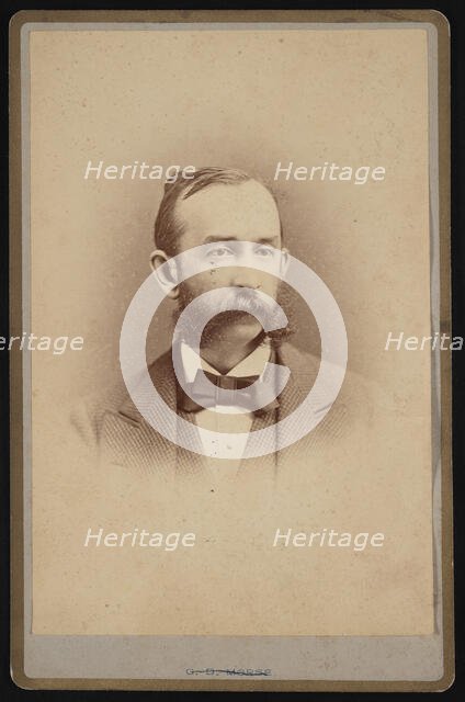 Portrait of Daniel Coit Gilman (1831-1908), Circa 1875. Creator: George Daniels Morse.