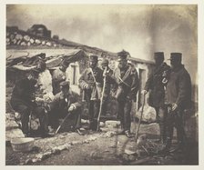 Lieutenant Colonel Shadforth and Officers of the 57th, 1855. Creator: Roger Fenton.