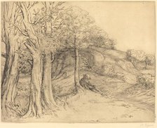 Solitude (Solitude (Paysage)). Creator: Alphonse Legros.