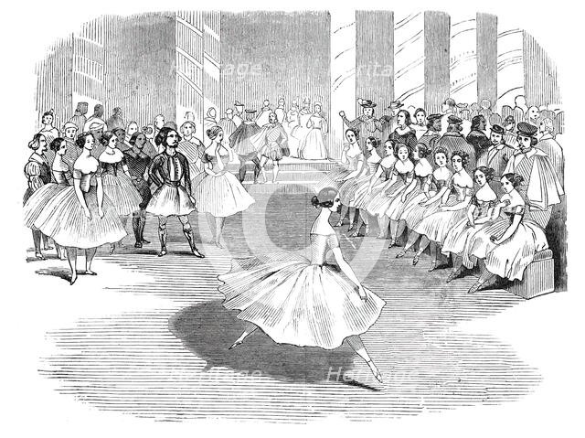 Mademoiselle Cerito, in the ballet of "Alma", 1844.  Creator: Unknown.