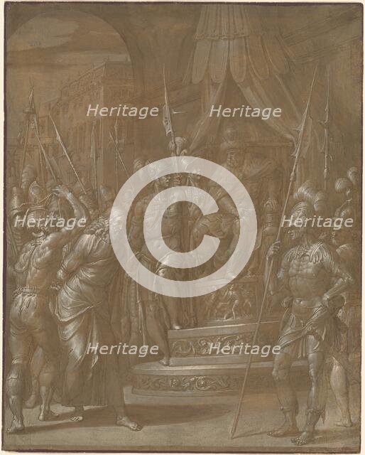 Christ before Herod, c. 1591. Creator: Jacopo Ligozzi.