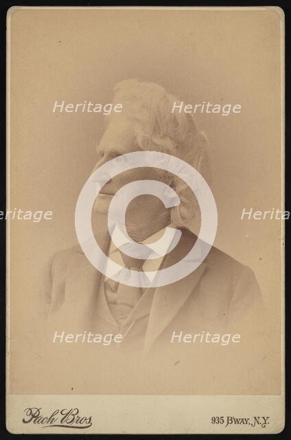 Portrait of James Dwight Dana (1813-1895), February 1895. Creator: Pach Bros.