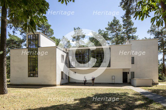 Masters' House. The Bauhaus building, Dessau, Germany, 2018. Artist: Alan John Ainsworth.