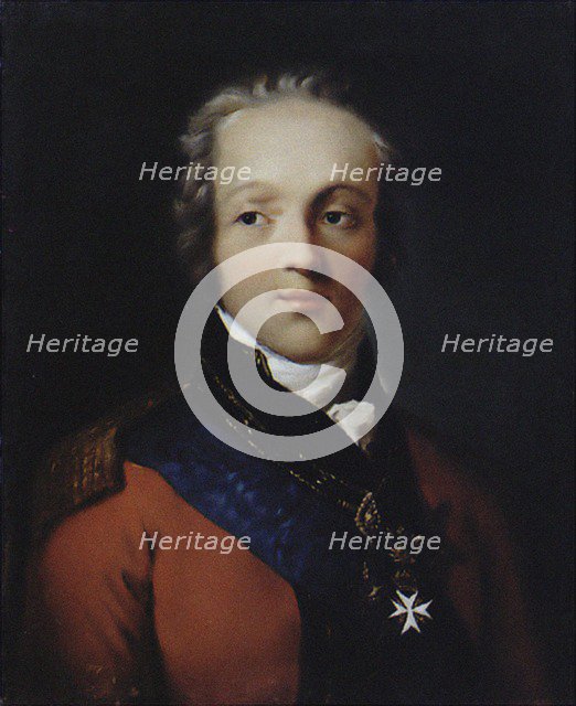 Portrait of Count Fyodor Vasilyevich Rostopchin (1763-1826), 1800. Artist: Tonci, Salvatore (1756-1844)