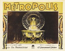 Lobby Card "Metropolis" by Fritz Lang, 1927. Creator: Anonymous.