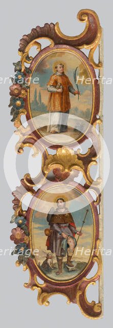Altar of Martyr Saints Stephen and Roch, 1750-1800. Creator: Unknown.