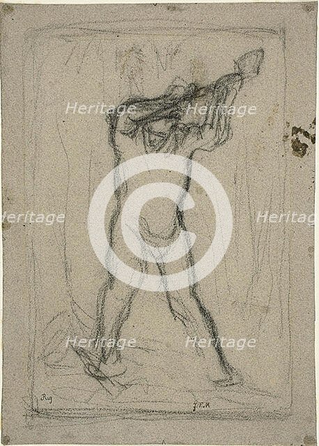 The Woodchopper, c. 1848–1850. Creator: Jean Francois Millet.