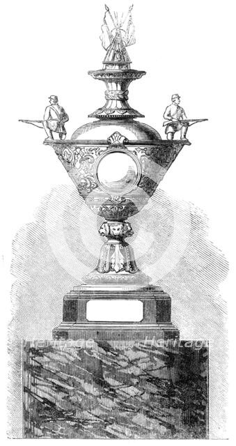 Challenge Cup of the County of Lancaster Rifle Association, 1861. Creator: Unknown.