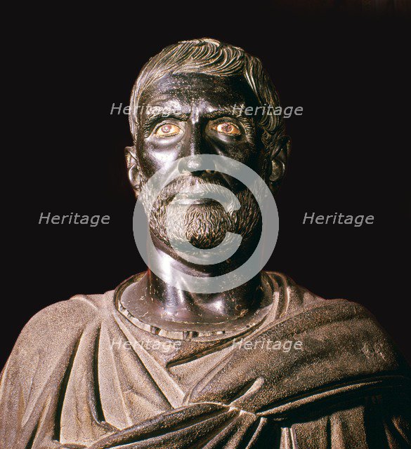 Bronze head of 'Brutus', 4th century BC. Artist: Unknown