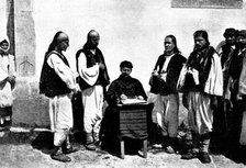 Ten Days in Bosnia: a group of Bosnian peasantry, 1895. Creator: Unknown.