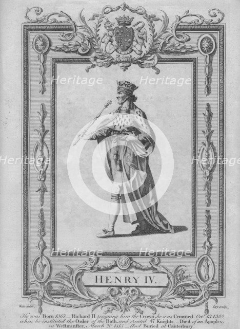 'Henry IV', 1783.  Artists: Samuel Wale, John Cary.