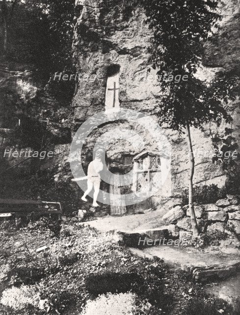 St.Robert's Chapel, Knaresborough, 1924-1926.Artist: Photochrom Co Ltd of London