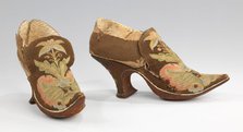 Shoes, European, 1690-1710. Creator: Unknown.